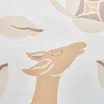 LES GAZELLES AU BOIS VINYL NATURAL Schumacher Wallpaper wallpaper - SKU 5010141