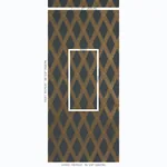 LES LOSANGES TOILE GOLD ON BLACK Schumacher Wallpaper wallpaper - SKU 5011362