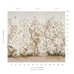 LES OISEAUX PANEL SET - IVORY Schumacher Wallpaper | Wallpap LES OISEAUX PANEL SET IVORY Schumacher Wallpaper wallpaper - SKU 5015151