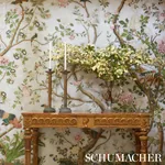 LES OISEAUX PANEL SET SKY Schumacher Wallpaper wallpaper - SKU 5015150