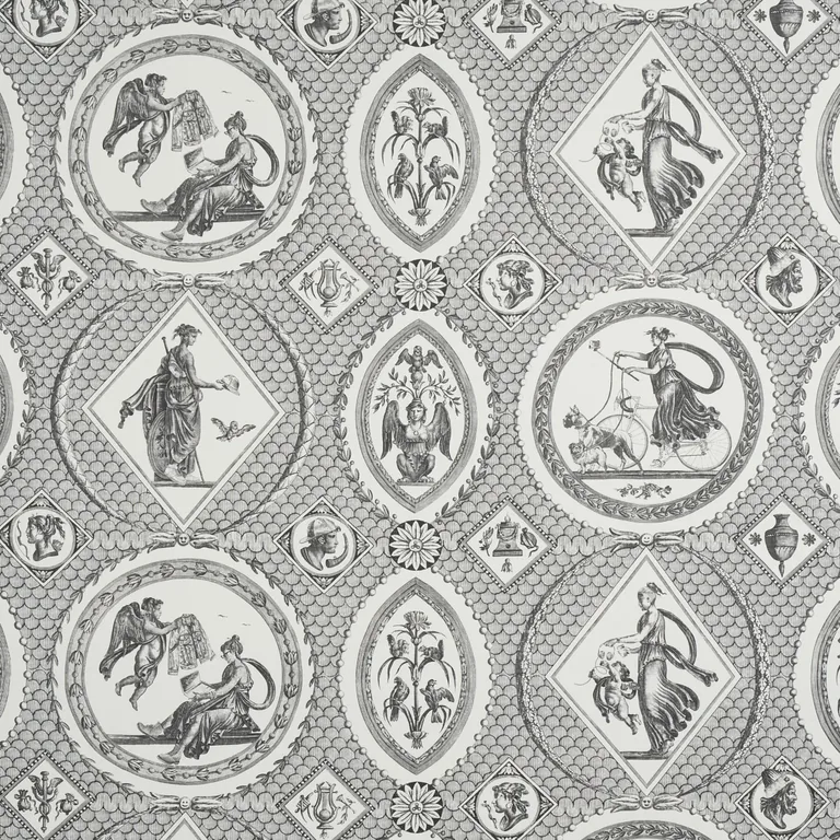Schumacher LES SCENES CONTEMPORAINES wallpaper