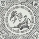 LES SCENES CONTEMPORAINES BLACK Schumacher Wallpaper wallpaper - SKU 5011491