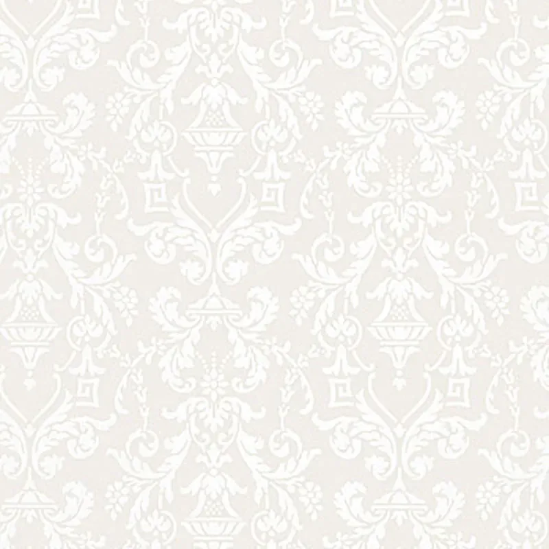 LIDO DAMASK DOVE Schumacher Wallpaper wallpaper - SKU 5004483
