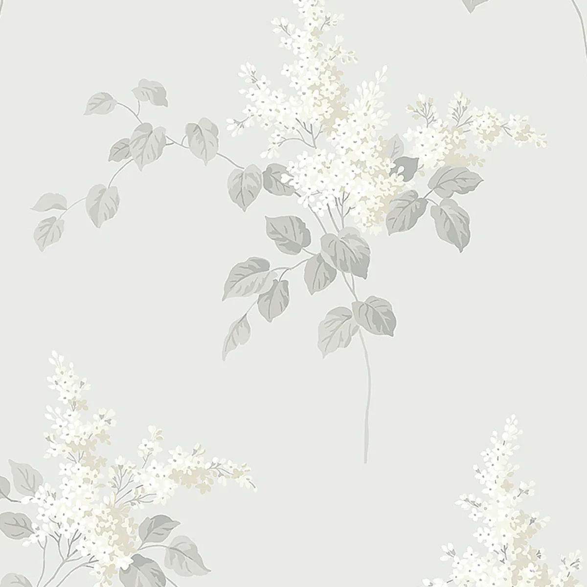 LILACS - GREY Schumacher Wallpaper | Wallpaper Twins LILACS GREY Schumacher Wallpaper wallpaper - SKU 7669