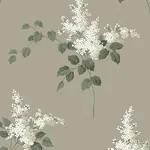 LILACS GRISAILLE Schumacher Wallpaper wallpaper - SKU 7667