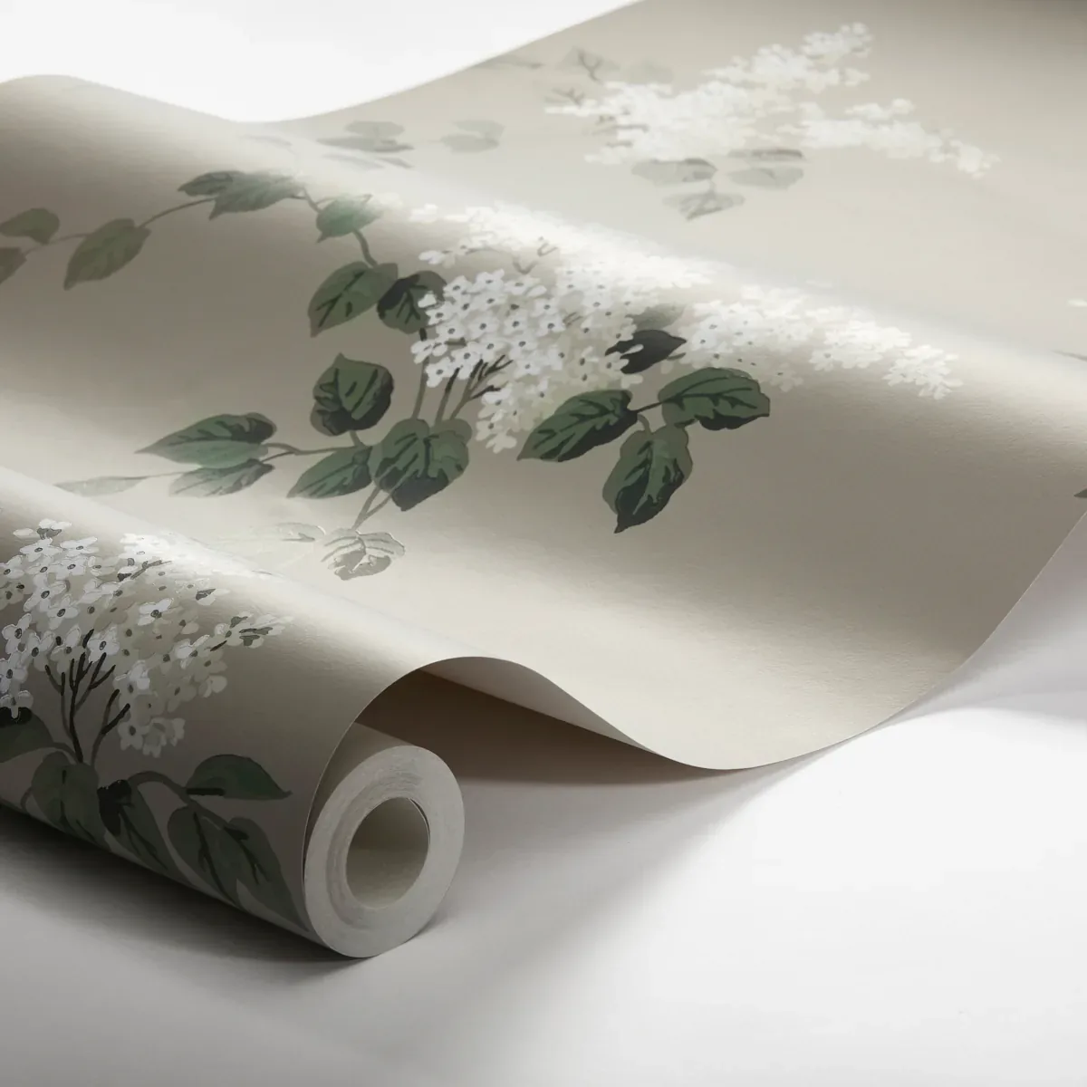 LILACS GRISAILLE Schumacher Wallpaper wallpaper - SKU 7667