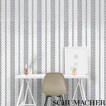 LILLIAN VINE - CARBON Schumacher Wallpaper | Wallpaper Twins LILLIAN VINE CARBON Schumacher Wallpaper wallpaper - SKU 5009523