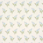 LILY OF THE VALLEY - BLUEBELL Schumacher Wallpaper | Wallpap LILY OF THE VALLEY BLUEBELL Schumacher Wallpaper wallpaper - SKU 5016280