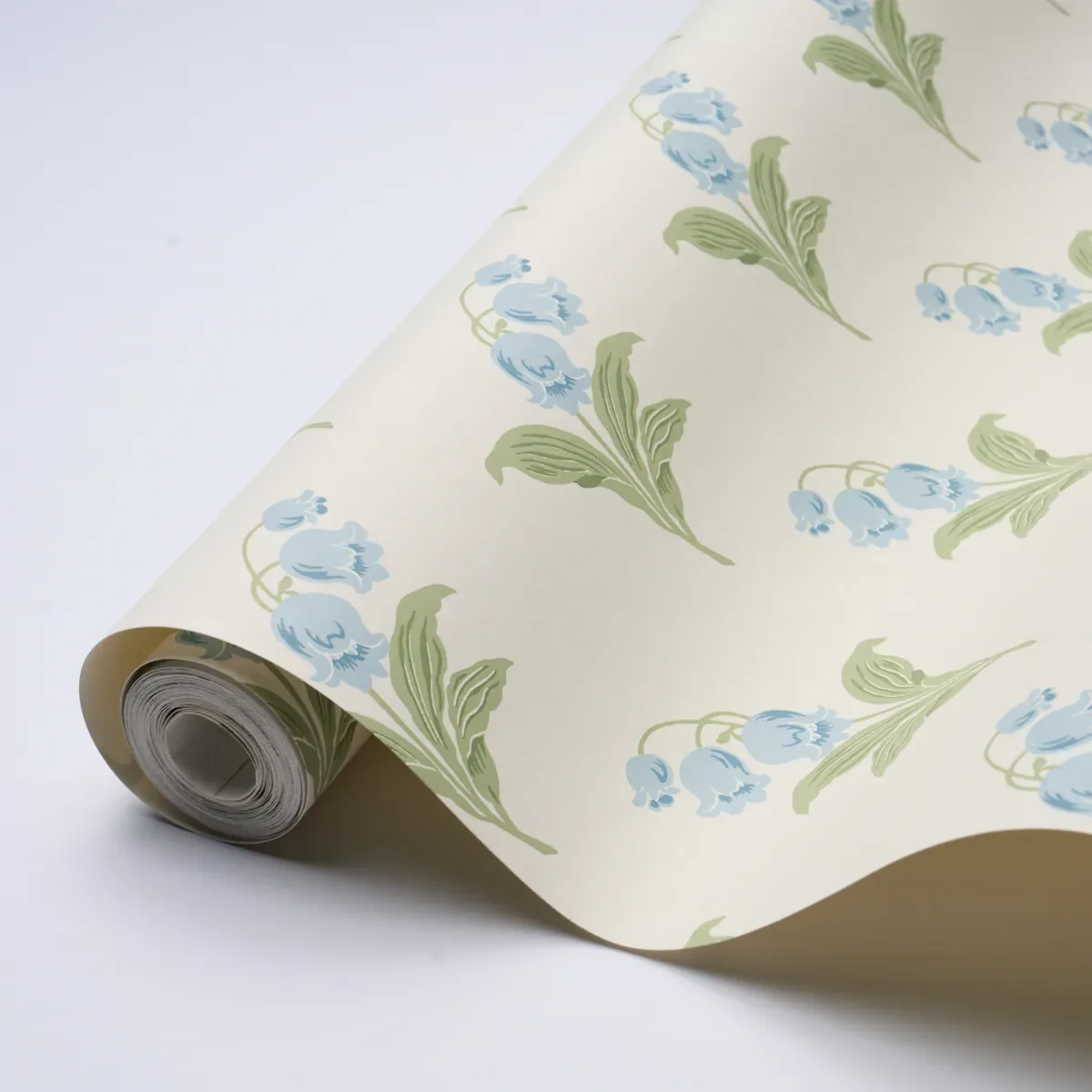 LILY OF THE VALLEY - BLUEBELL Schumacher Wallpaper | Wallpap LILY OF THE VALLEY BLUEBELL Schumacher Wallpaper wallpaper - SKU 5016280
