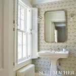 LILY OF THE VALLEY - SPRING Schumacher Wallpaper | Wallpaper LILY OF THE VALLEY SPRING Schumacher Wallpaper wallpaper - SKU 5016281