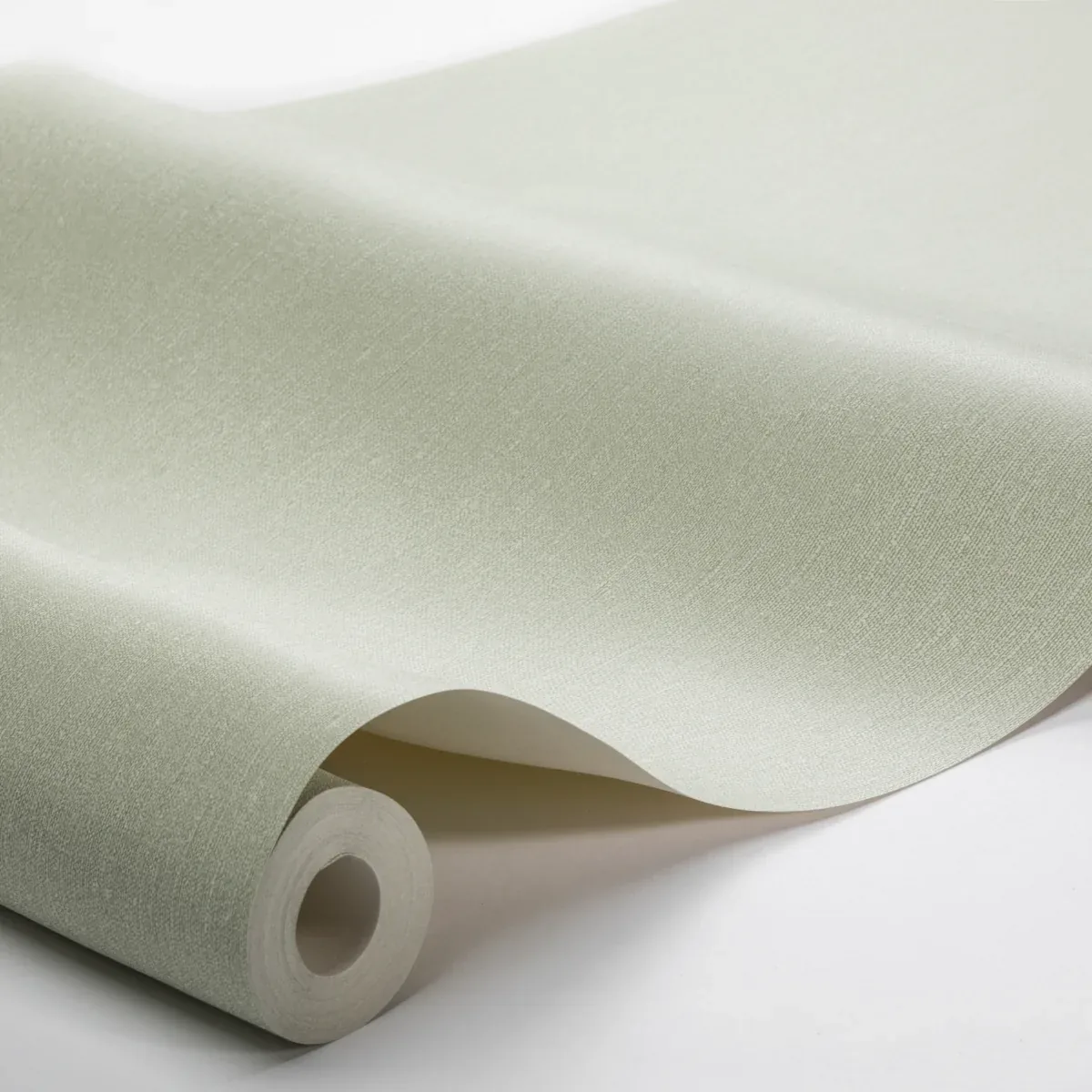 LINEN LEAF GREEN Schumacher Wallpaper wallpaper - SKU 4423