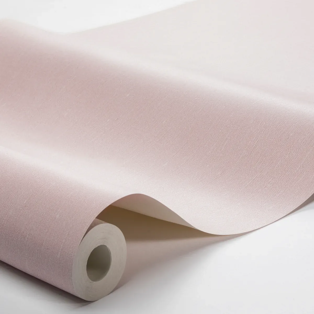 LINEN ROSE BLUSH Schumacher Wallpaper wallpaper - SKU 4433
