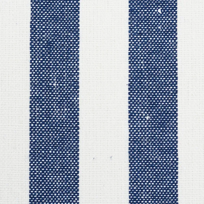 LINEN STRIPE INDIGO Schumacher Wallpaper wallpaper - SKU 5010254