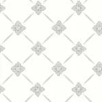 LINNÉ - GREY AND SILVER Schumacher Wallpaper | Wallpaper Twi LINNÉ GREY AND SILVER Schumacher Wallpaper wallpaper - SKU 4505