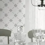 LINNÉ - GREY AND SILVER Schumacher Wallpaper | Wallpaper Twi LINNÉ GREY AND SILVER Schumacher Wallpaper wallpaper - SKU 4505