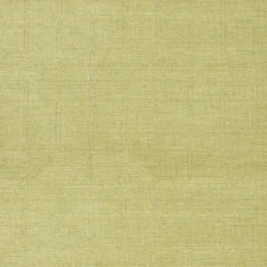 Schumacher LINYI EMBROIDERED FRET SISAL wallpaper, color CELERY, SKU 5003551