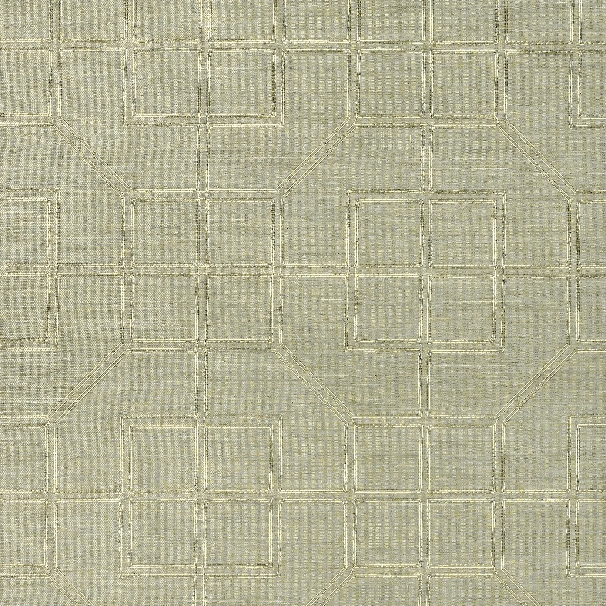 5003552 | LINYI EMBROIDERED FRET SISAL – MIST