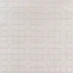LINYI EMBROIDERED FRET SISAL - NATURAL SHIMMER Schumacher Wa LINYI EMBROIDERED FRET SISAL NATURAL SHIMMER Schumacher Wallpaper wallpaper - SKU 5003555