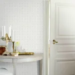 LOKA GREY AND GOLD Schumacher Wallpaper wallpaper - SKU 4528