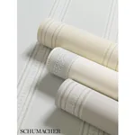 LORRAINE STRIPE - LIMESTONE Schumacher Wallpaper | Wallpaper LORRAINE STRIPE LIMESTONE Schumacher Wallpaper wallpaper - SKU 5004581