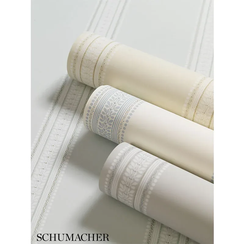 LORRAINE STRIPE - LIMESTONE Schumacher Wallpaper | Wallpaper LORRAINE STRIPE LIMESTONE Schumacher Wallpaper wallpaper - SKU 5004581