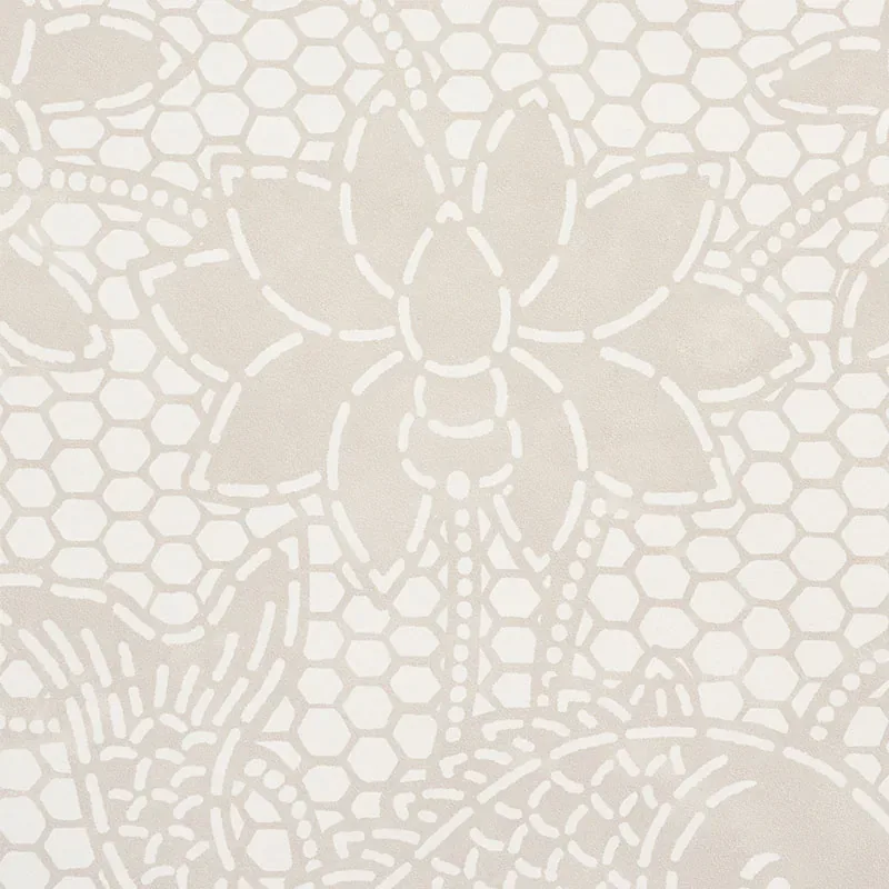 LOTUS BATIK NATURAL Schumacher Wallpaper wallpaper - SKU 5009750
