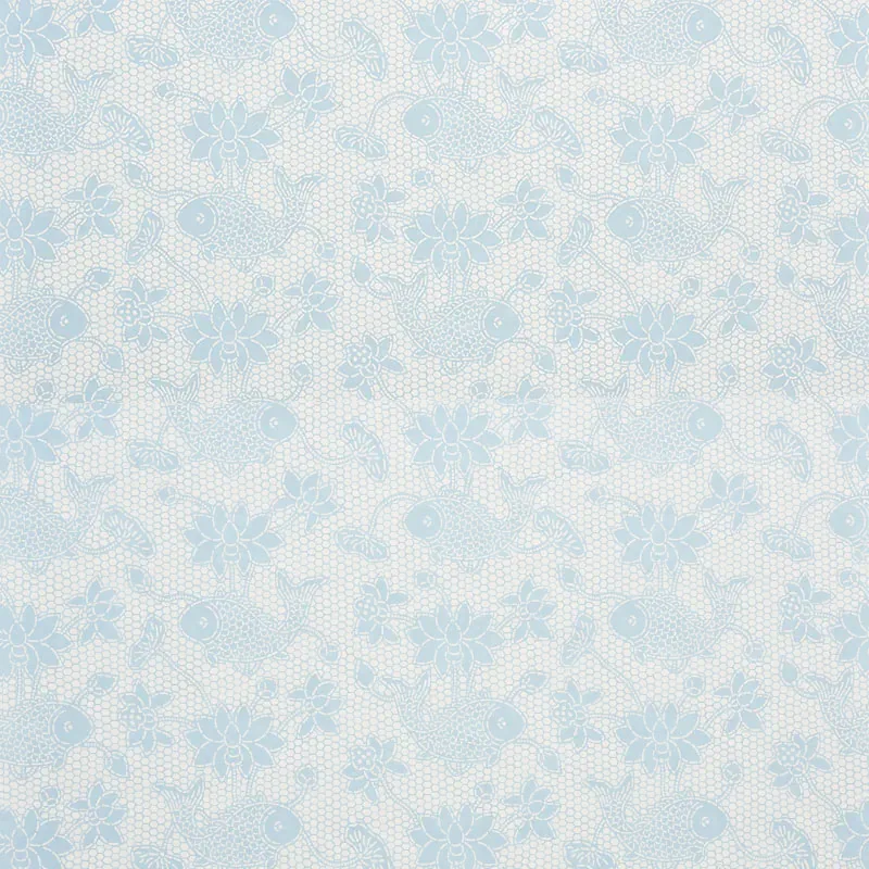LOTUS BATIK SKY Schumacher Wallpaper wallpaper - SKU 5009751