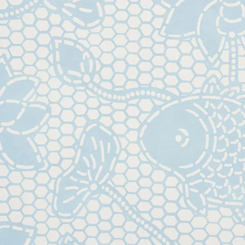 LOTUS BATIK SKY Schumacher Wallpaper wallpaper - SKU 5009751