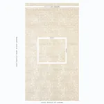 LOTUS EMBROIDERY SISAL IVORY Schumacher Wallpaper wallpaper - SKU 5011210