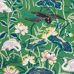 Lotus Garden JADE Schumacher Wallpaper wallpaper - SKU 5008430