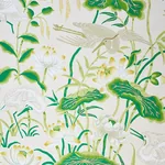 Lotus Garden LEAF Schumacher Wallpaper wallpaper - SKU 5008433