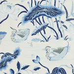 Lotus Garden - PORCELAIN Schumacher Wallpaper | Wallpaper Tw Lotus Garden PORCELAIN Schumacher Wallpaper wallpaper - SKU 5008435