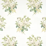 LOUDON ROSE - IVORY Schumacher Wallpaper | Wallpaper Twins LOUDON ROSE IVORY Schumacher Wallpaper wallpaper - SKU 5012030