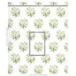 LOUDON ROSE - IVORY Schumacher Wallpaper | Wallpaper Twins LOUDON ROSE IVORY Schumacher Wallpaper wallpaper - SKU 5012030