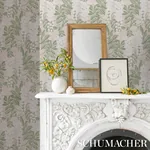 LUCIA WISTERIA SAGE Schumacher Wallpaper wallpaper - SKU 5017530