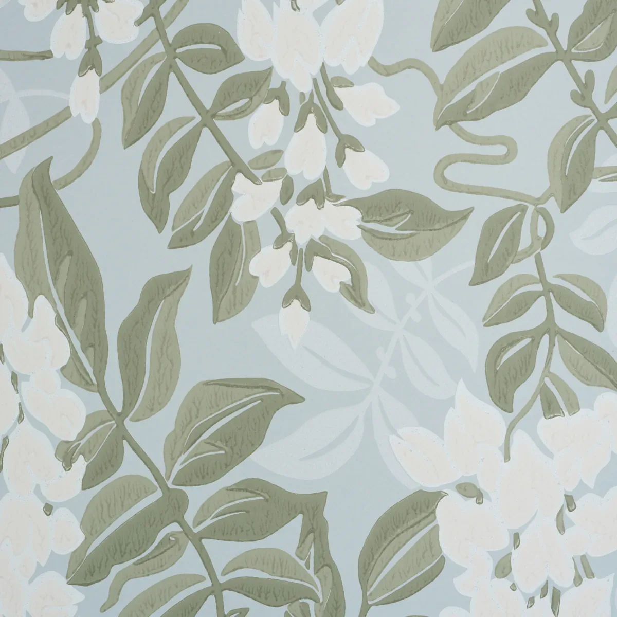 LUCIA WISTERIA SKY Schumacher Wallpaper wallpaper - SKU 5017531