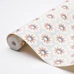 LUCIE CLAY & BLUE Schumacher Wallpaper wallpaper - SKU 5015761
