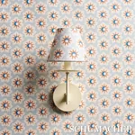 LUCIE CLAY & BLUE Schumacher Wallpaper wallpaper - SKU 5015761