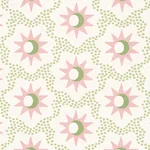 LUCIE PINK & GREEN Schumacher Wallpaper wallpaper - SKU 5015762