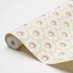 LUCIE PINK & GREEN Schumacher Wallpaper wallpaper - SKU 5015762