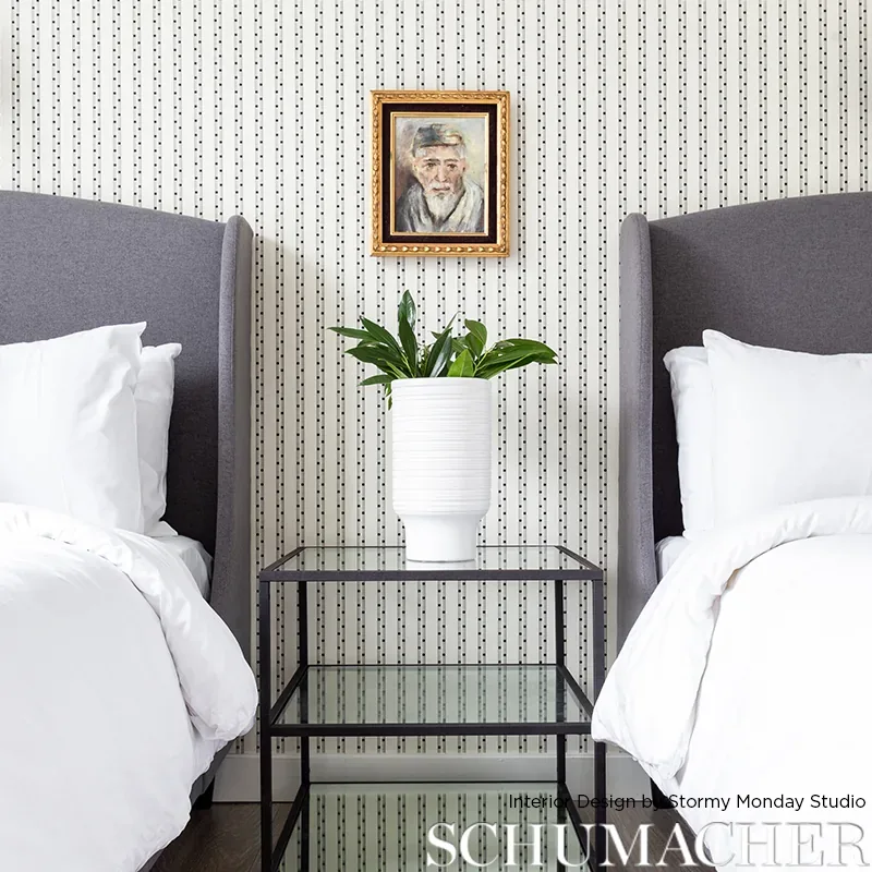 LUDO PIANO FORTE Schumacher Wallpaper wallpaper - SKU 5008110