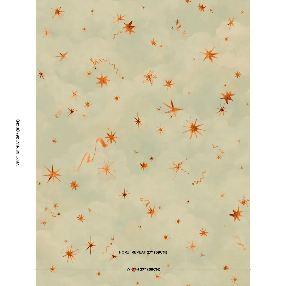 LUMINARIES DUSK Schumacher Wallpaper wallpaper - SKU 5016012