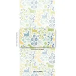 LUPITA BLUES AND GREENS Schumacher Wallpaper wallpaper - SKU 5013761