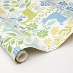 LUPITA BLUES AND GREENS Schumacher Wallpaper wallpaper - SKU 5013761