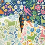 LUPITA BLUES AND GREENS Schumacher Wallpaper wallpaper - SKU 5013761