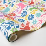 LUPITA - VIBRANT MULTI Schumacher Wallpaper | Wallpaper Twin LUPITA VIBRANT MULTI Schumacher Wallpaper wallpaper - SKU 5013762