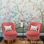 MADAME DE POMPADOUR PANEL SET - ALABASTER Schumacher Wallpap MADAME DE POMPADOUR PANEL SET ALABASTER Schumacher Wallpaper wallpaper - SKU 5008540