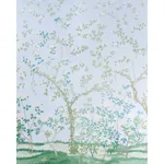 MADAME DE POMPADOUR PANEL SET - BLUE Schumacher Wallpaper | MADAME DE POMPADOUR PANEL SET BLUE Schumacher Wallpaper wallpaper - SKU 5008544