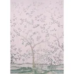 MADAME DE POMPADOUR PANEL SET - BLUSH Schumacher Wallpaper | MADAME DE POMPADOUR PANEL SET BLUSH Schumacher Wallpaper wallpaper - SKU 5008542