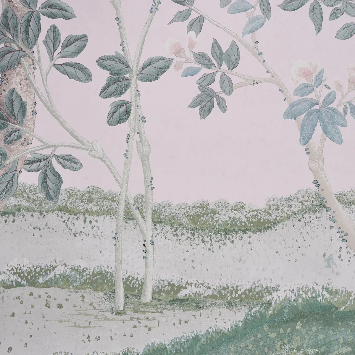 MADAME DE POMPADOUR PANEL SET - BLUSH Schumacher Wallpaper | MADAME DE POMPADOUR PANEL SET BLUSH Schumacher Wallpaper wallpaper - SKU 5008542